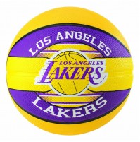 Spalding NBA Team Series Los Angeles Lakers Rubber Basketball